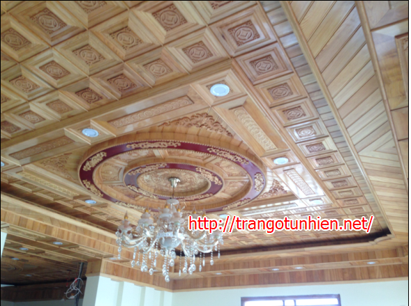 Trần gỗ pơ mu TGCC16