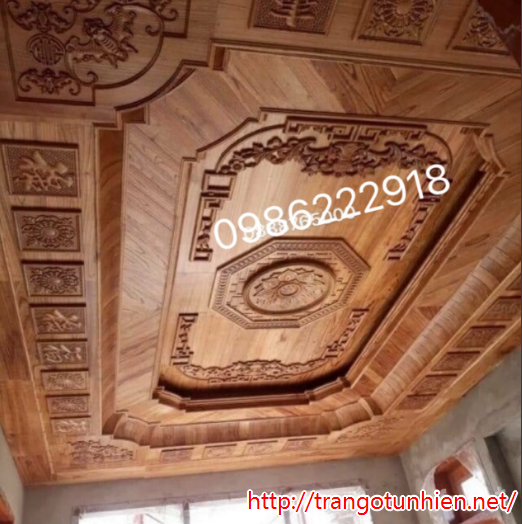 Trần Gỗ Tân Cổ Điển TGCC32