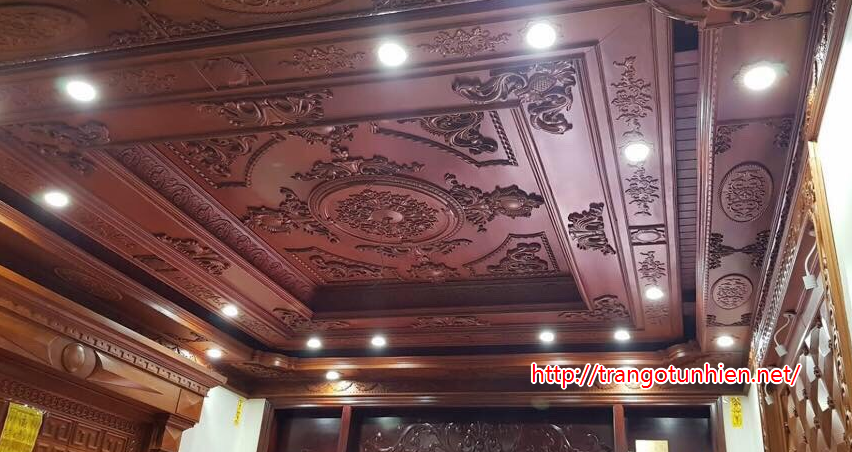 Trần gỗ cổ điển TGCC36